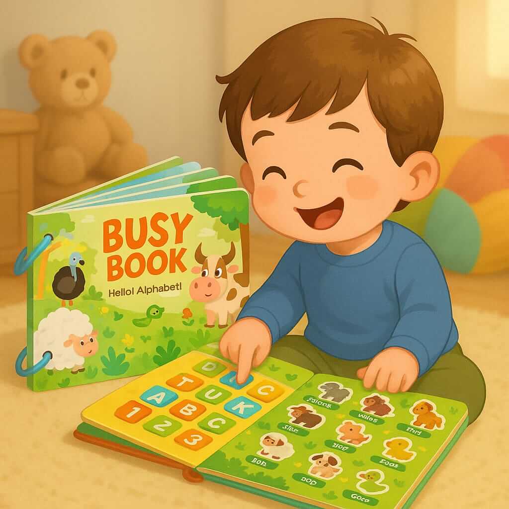 Kids Busy Book-Hello Alphabet